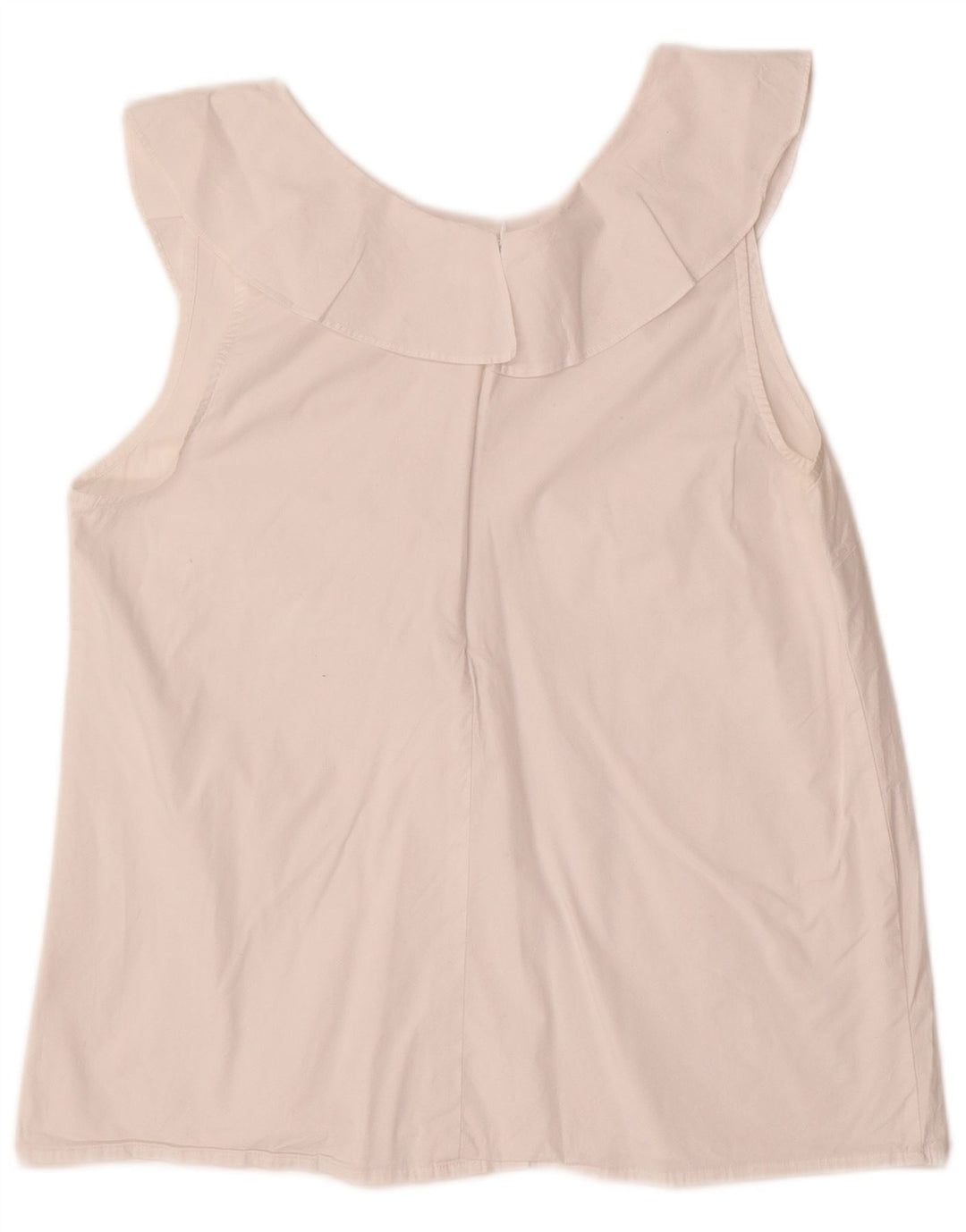 J. Crew Chemisier sans manches pour femme US 10 Grand coton blanc