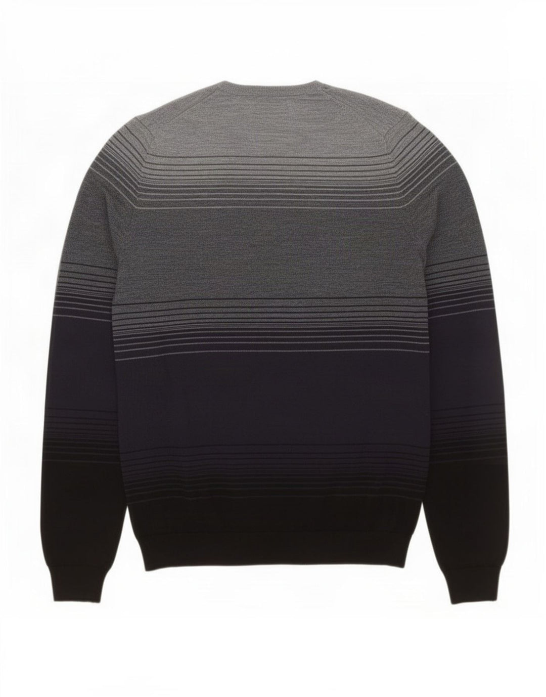 Marks & Spencer Mens Crew Neck Jumper Sweater Medium Navy Blue Colourblock