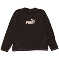 PUMA Mens Graphic Top Long Sleeve Large Black