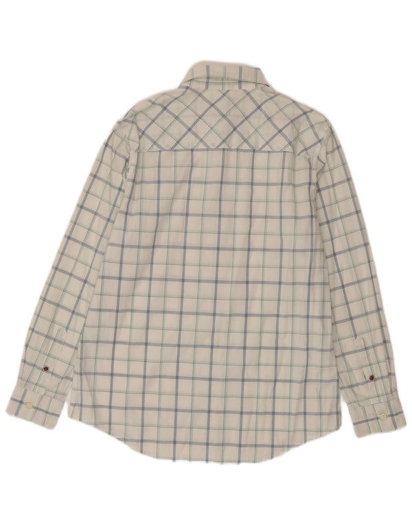 Timberland Chemise Homme Medium White Check Coton