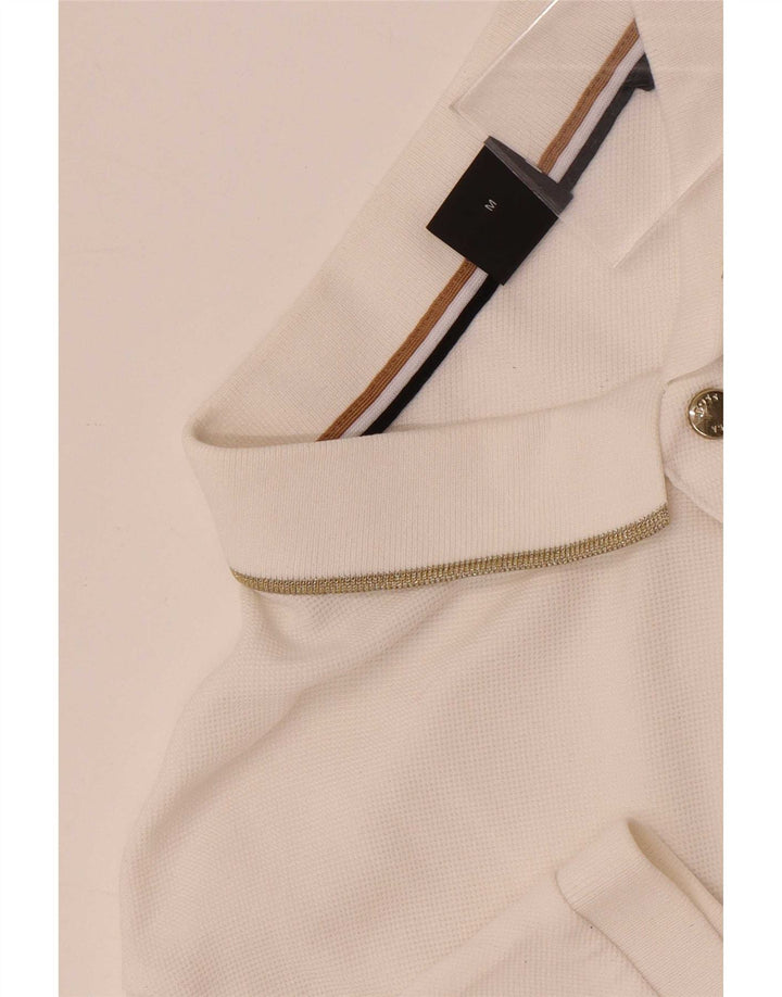 Tricou polo Hugo Boss pentru bărbați, alb mediu