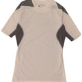 Ανδρικό μπλουζάκι με γραφικό συμπίεση Adidas Top Large White Colourblock