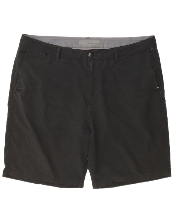 Quiksilver Mens Chino Shorts W38 XL Black Polyester