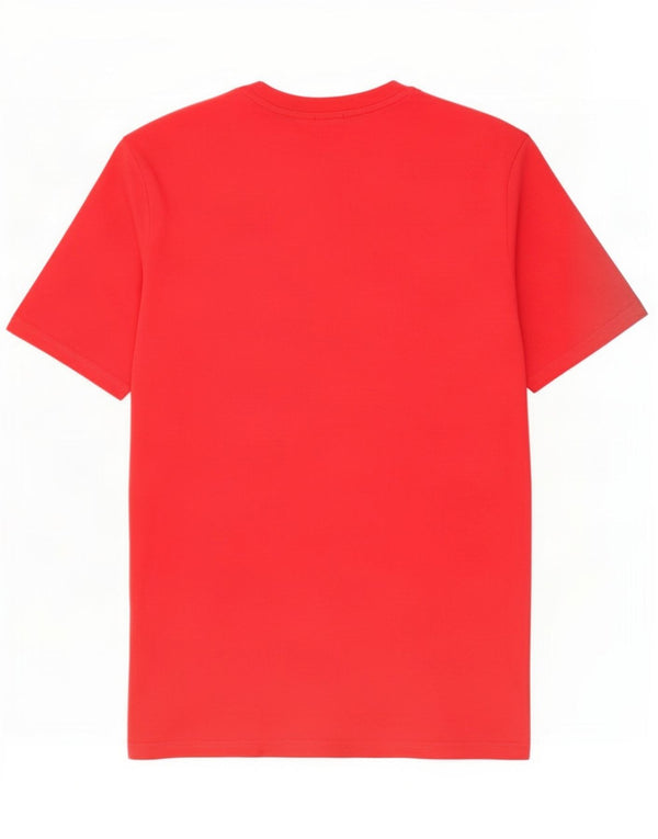 T-shirt grafica da uomo Ellesse Top XL in cotone rosso
