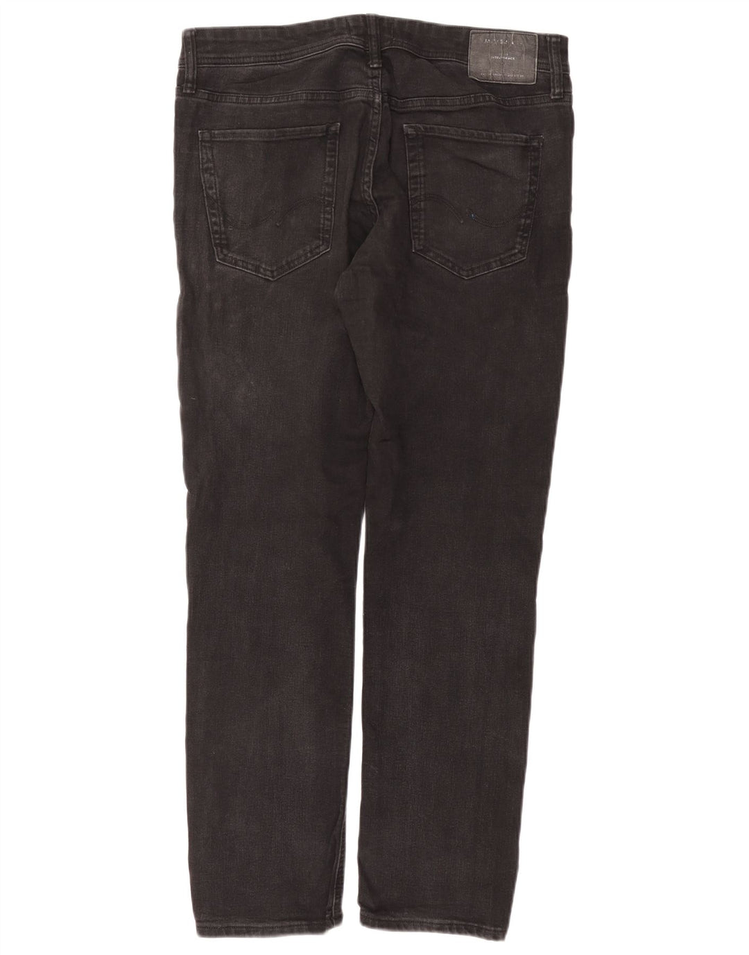 Jack & Jones Mens GLENN Slim Jeans W34 L32 Grey Cotton