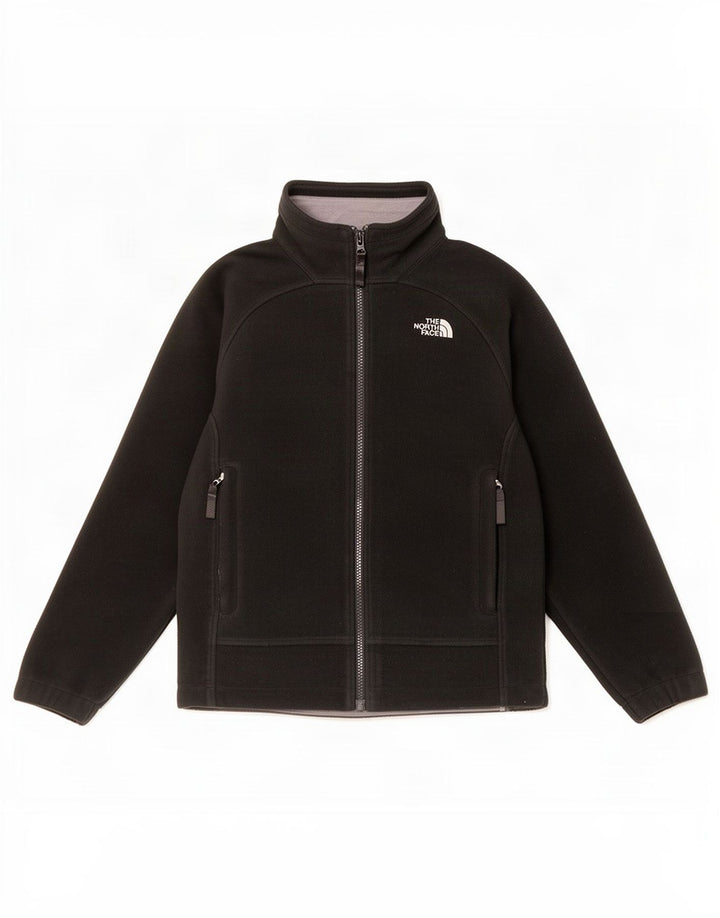 The North Face Boys Fleece Jacket 9-10 Years Black Polyester