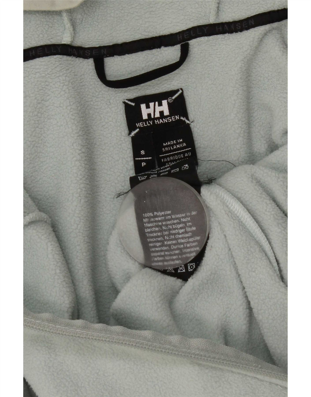 Helly Hansen - Chaqueta polar con capucha para mujer, talla S, poliéster azul