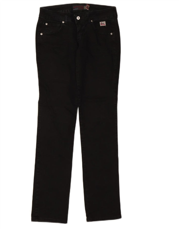 Roy Rogers Damen Seven Bell Slim Jeans W28 L33 Schwarz