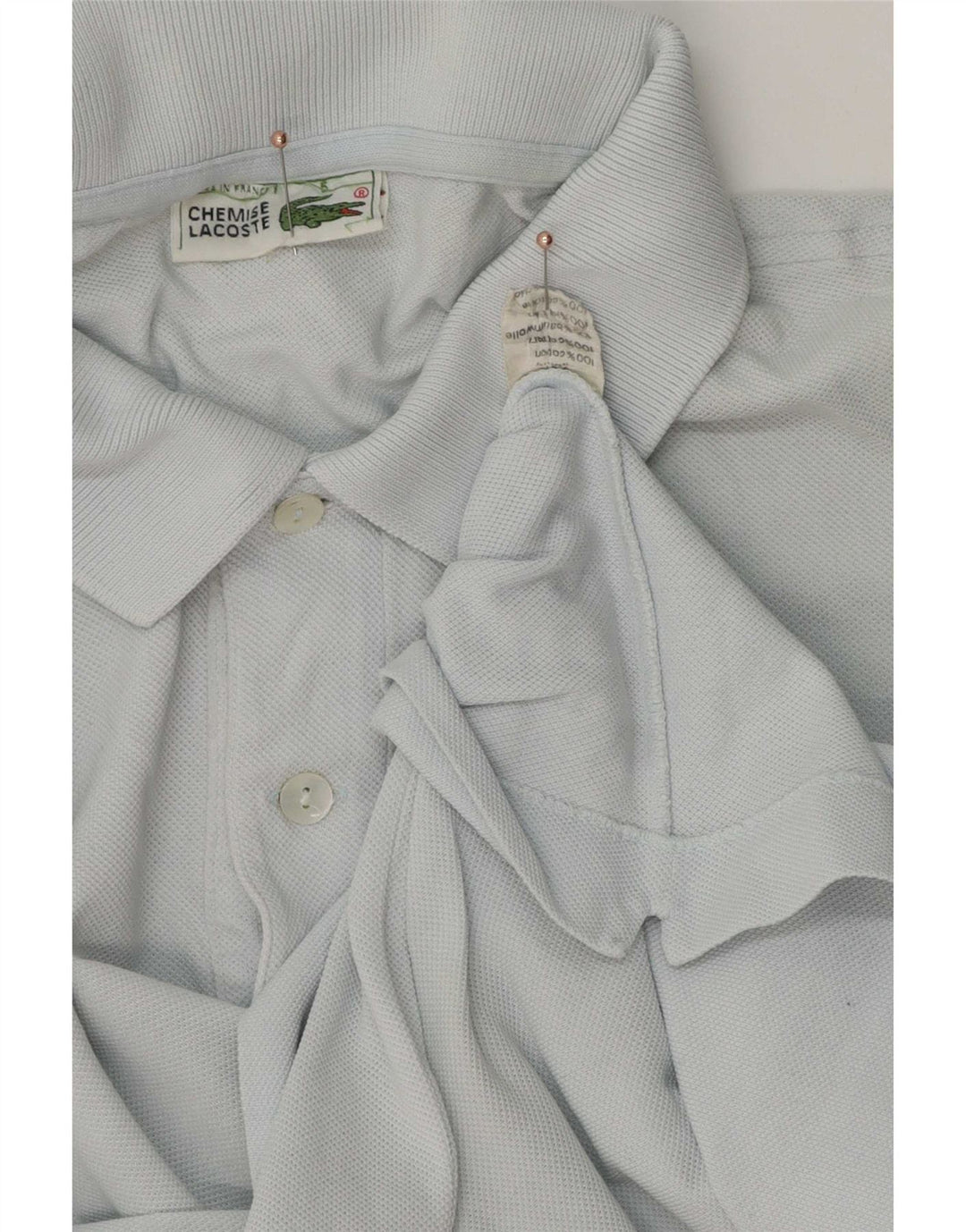 Lacoste Herre poloskjorte str. 5 Large Blå Bomuld