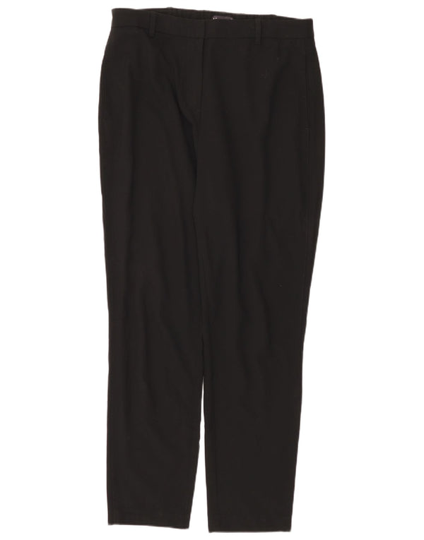 Marks & Spencer Damen Tapered Chinohose UK 14 Large W32 L29 Schwarz