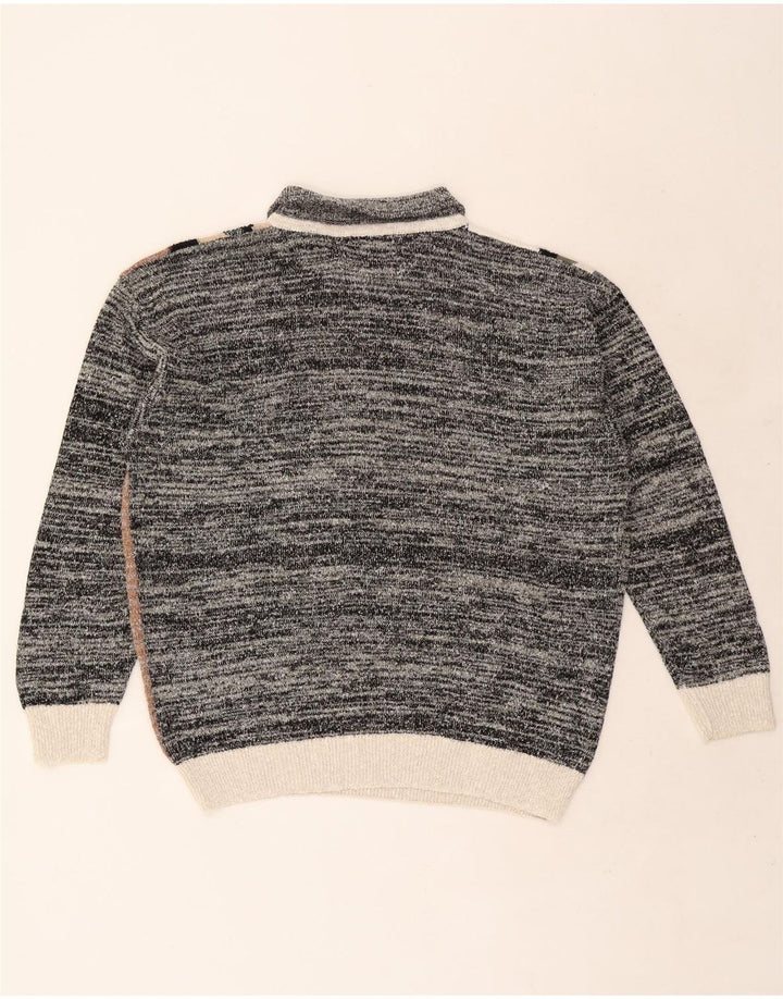 Jack Stone Pull col polo pour homme IT 50 Medium Multicolore
