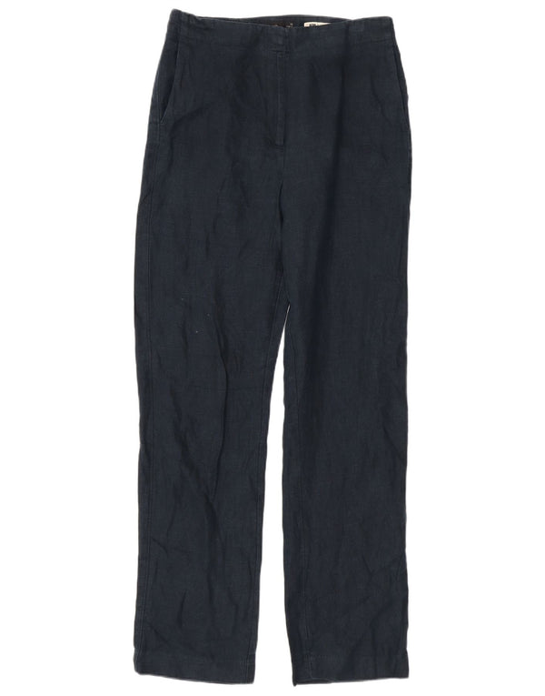 Pantaloni casual pentru femei Marks & Spencer UK 10 Small W28 L31 Bleumarin