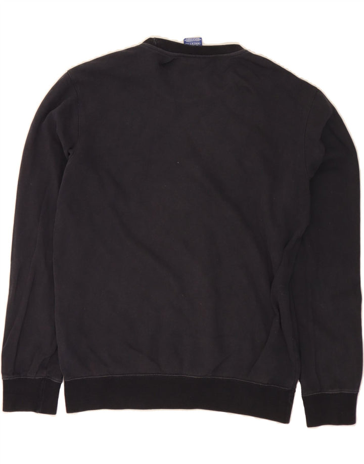 CHAMPION Mens Graphic Sweatshirt Jumper Medium Navy Blue Cotton Vintage Champion and Second-Hand Champion from Messina Hembry 
