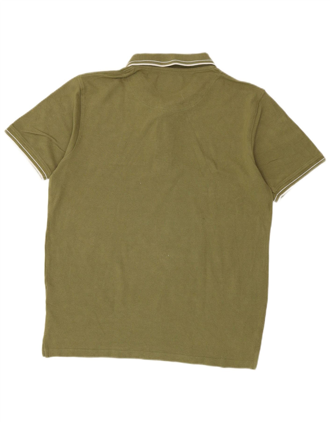 Lyle & Scott Mens Polo Shirt XL Khaki Cotton