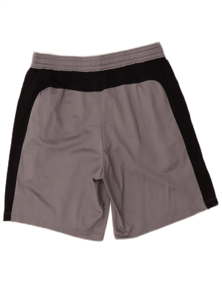 Under Armour Mens Graphic Sport Shorts Medium  Grey Colourblock Polyester