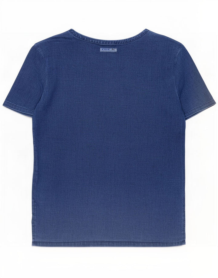 Zara Hombre Camiseta Top Small Azul Marino