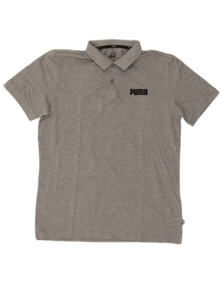 PUMA herre poloshirt mellemgrå