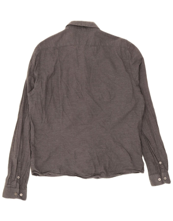 Calvin Klein Jeans Mens Shirt XL Grey Cotton