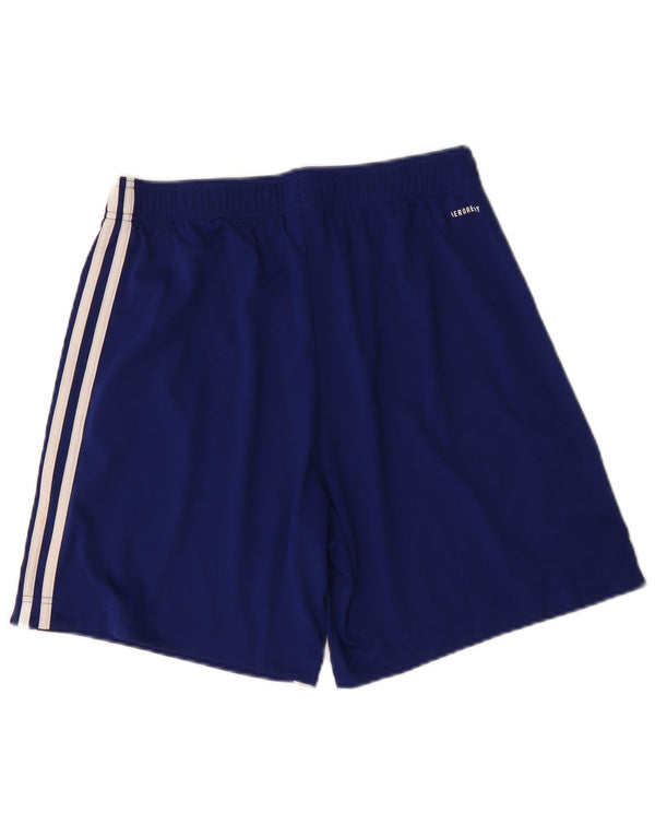 Adidas Mens Aeroready Sport Shorts Large Blue Polyester