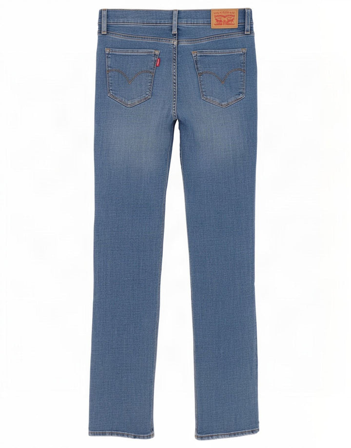 Calça Jeans Slim Feminina Levi's W28 L34 Azul Algodão