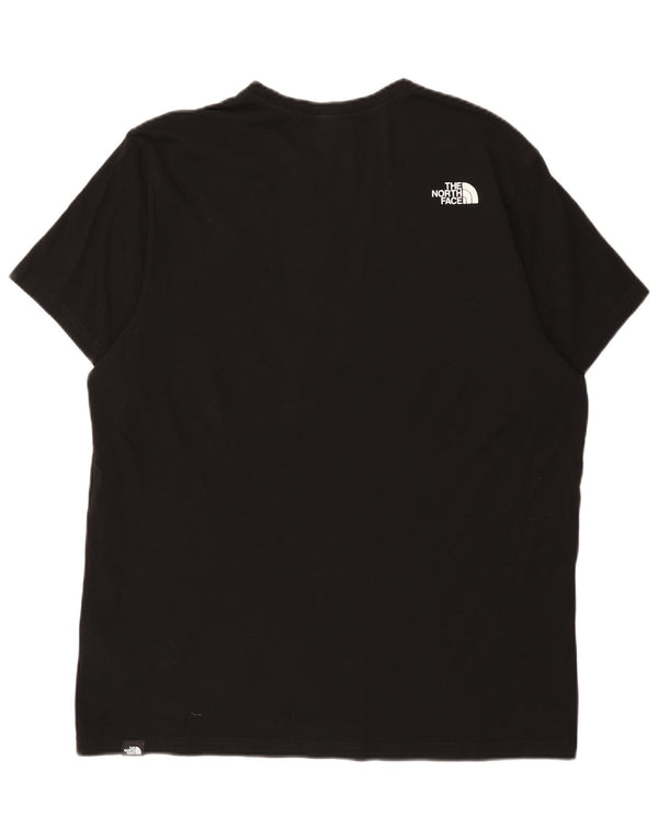 The North Face T-Shirt Graphique Homme Top XL Noir Coton