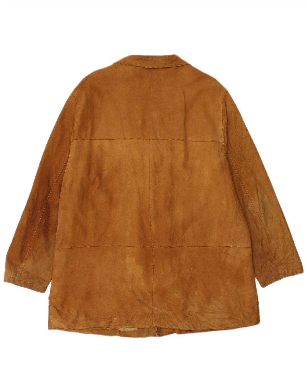 CONBIPEL Womens Suede Jacket IT 50 XL Brown Leather