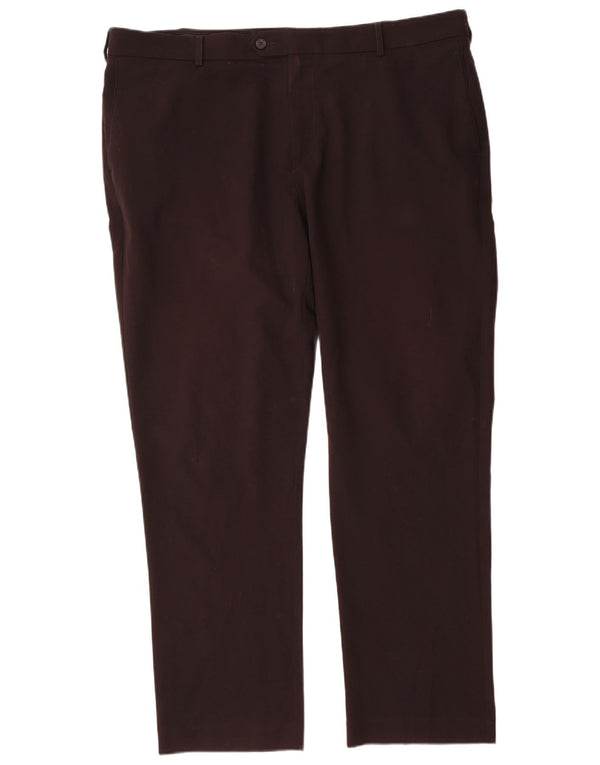 Farah Mens Classic Fit Chino Trousers W42 L31 Black Polyester