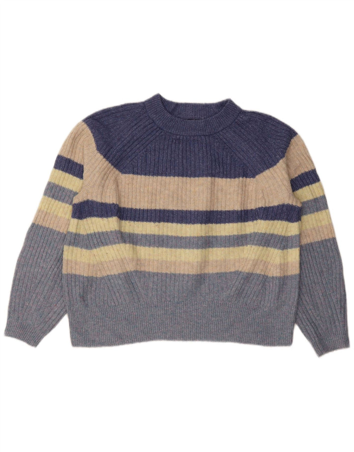 Marks & Spencer Womens Crew Neck Jumper Sweater UK 14 Medium Multicoloured