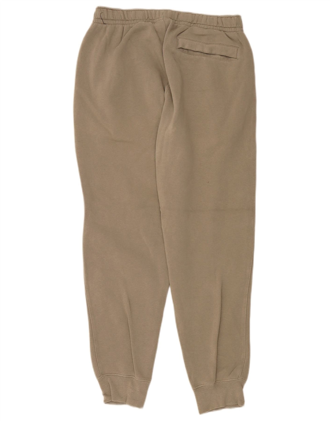 Nike Mens Tracksuit Trousers Joggers Small Khaki Cotton