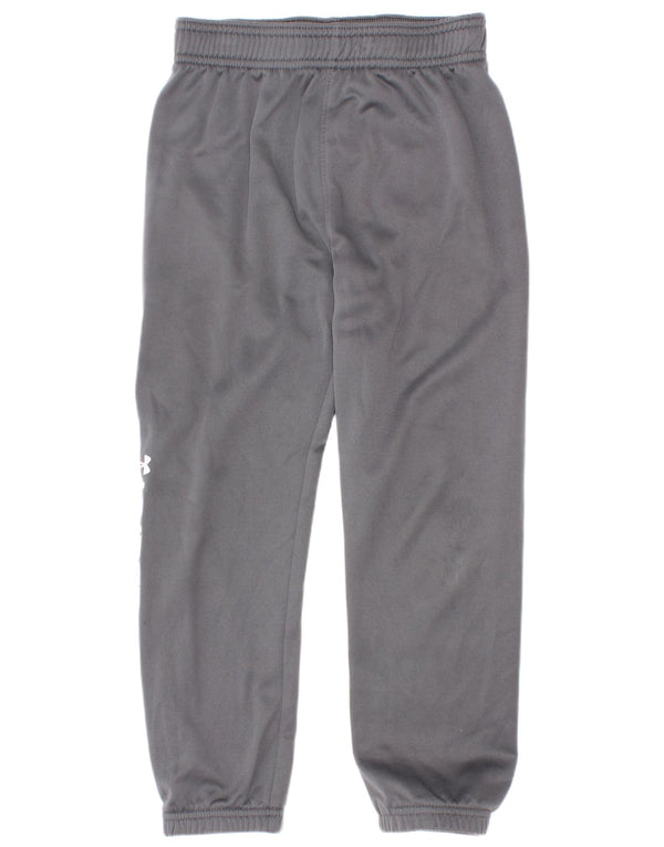 Pantaloni de trening grafic Under Armour pentru băieți Joggeri 5-6 ani gri