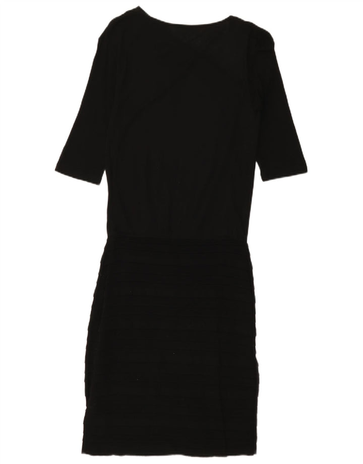 Max & Co. Abito a trapezio da donna con maniche a 3/4 UK 8 Small Nero