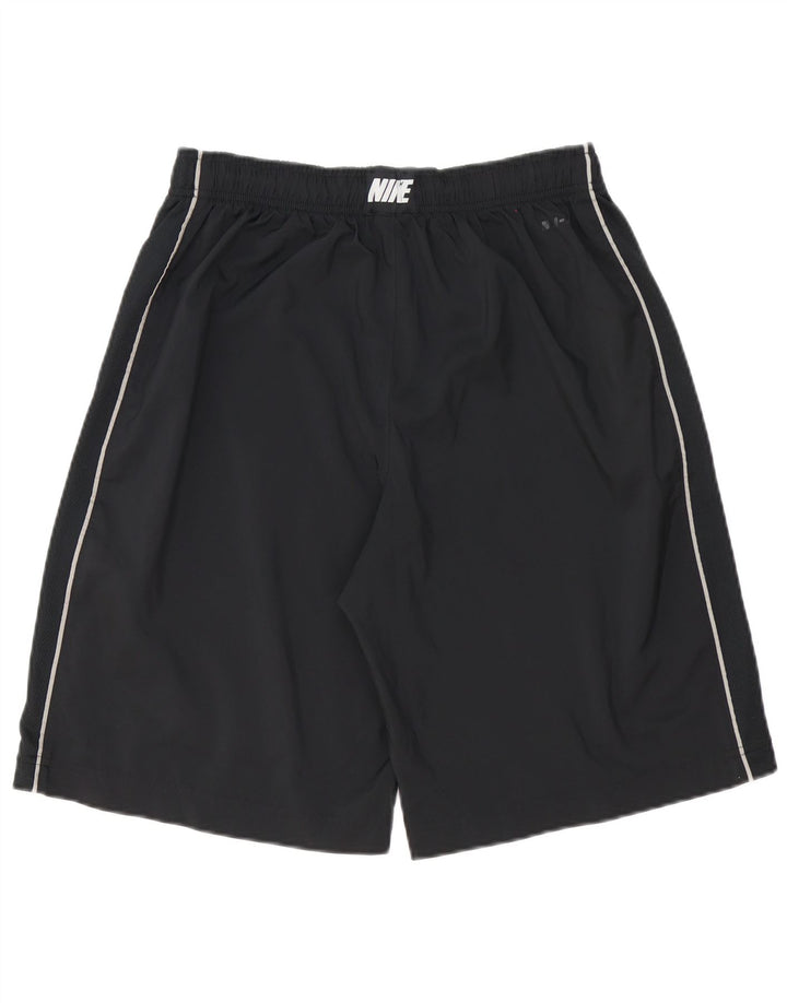 Nike Mens Dri Fit Sport Shorts Médio Preto Poliéster