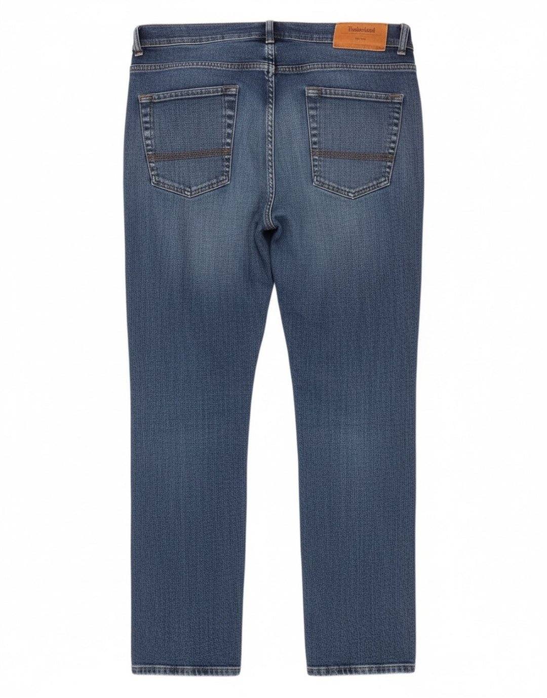 Timberland Mens Straight Jeans W34 L32 Blue Cotton