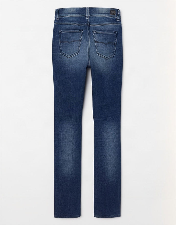 Diesel Damen Distressed Slim Jeans W24 L27 Blaue Baumwolle