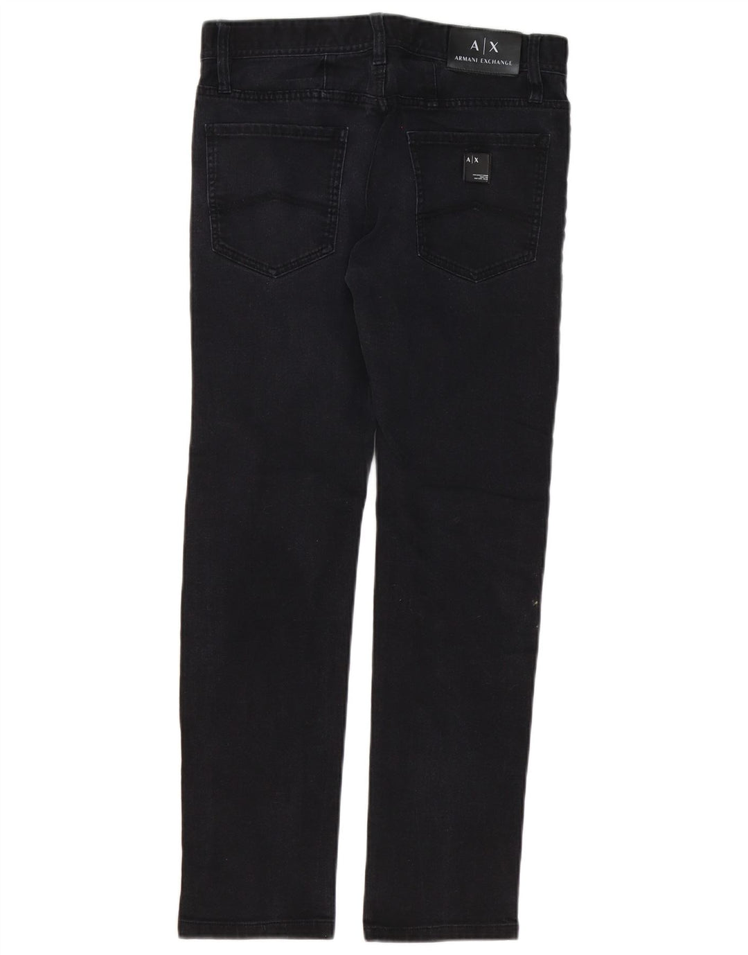 Armani Exchange Damen Slim Jeans W31 L29 Schwarze Baumwolle