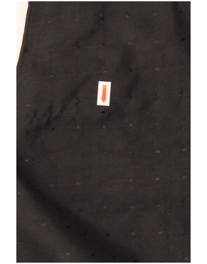 Vintage Mens Waistcoat Medium Black