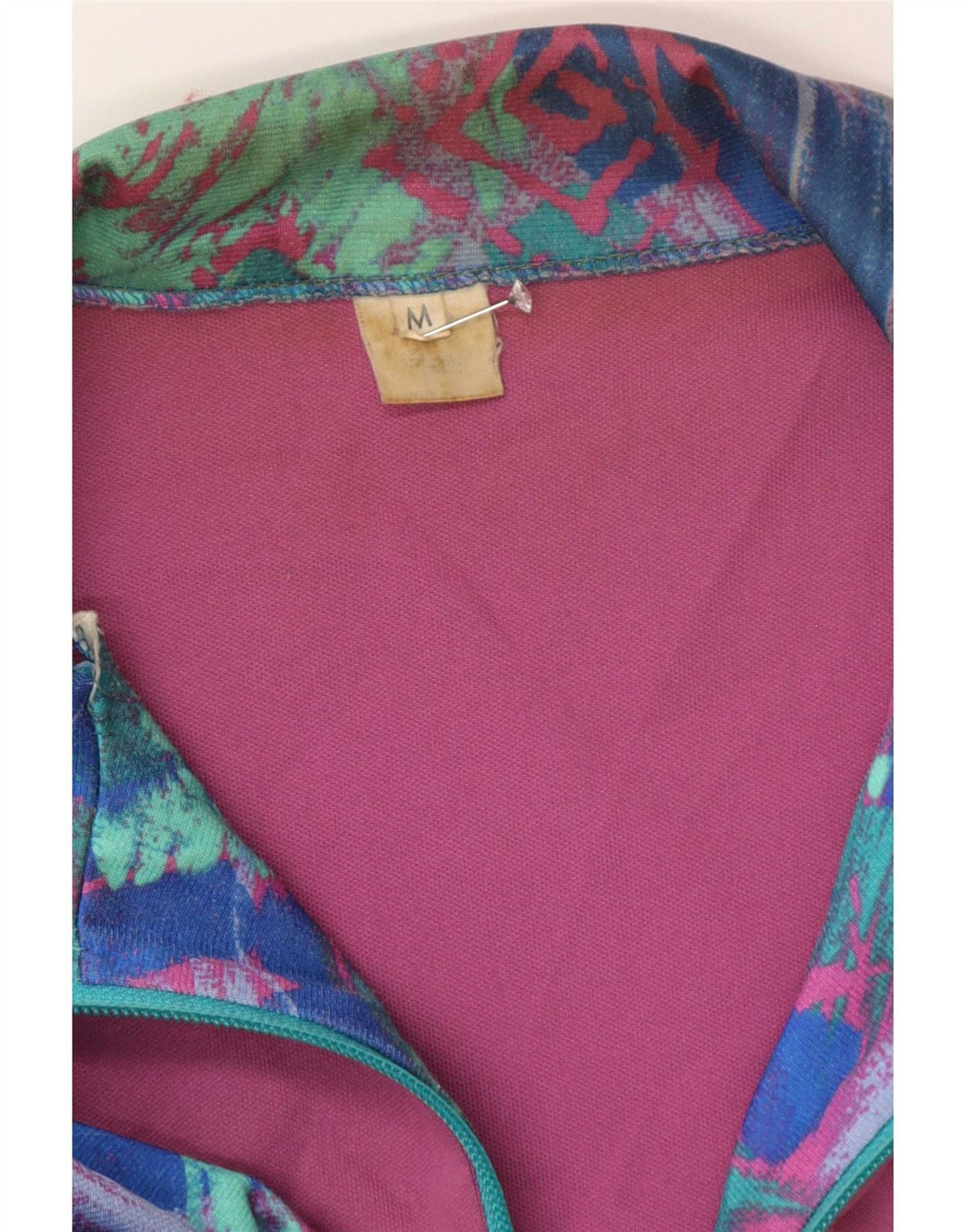 Gazelle Mens Tracksuit Top Jacket Medium Multicoloured Colourblock