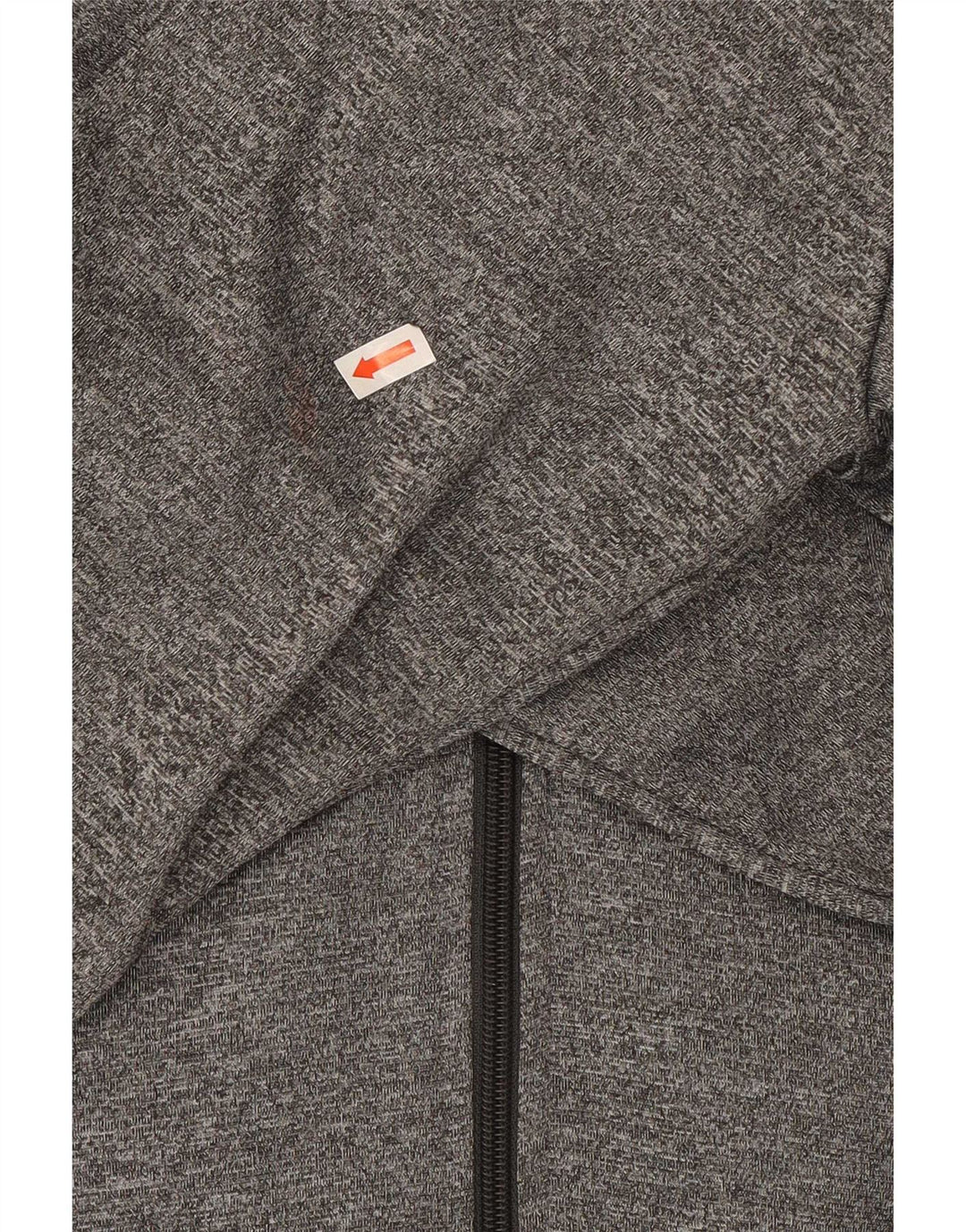 Ellesse Womens Zip Hoodie Sweater UK 8 Small Grey Colourblock Polyester