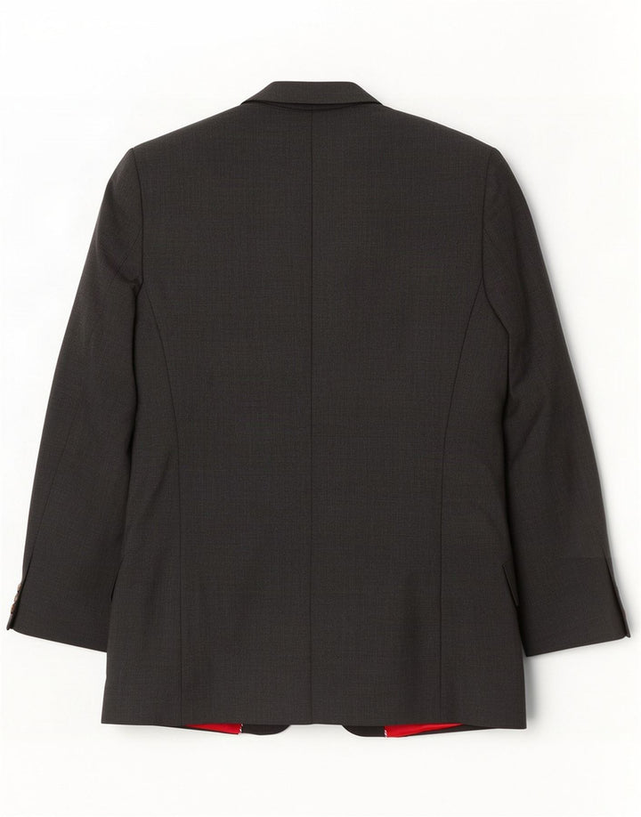 Paul Smith Mens 2 Button Blazer Jacket UK 41 Large Grey Wool