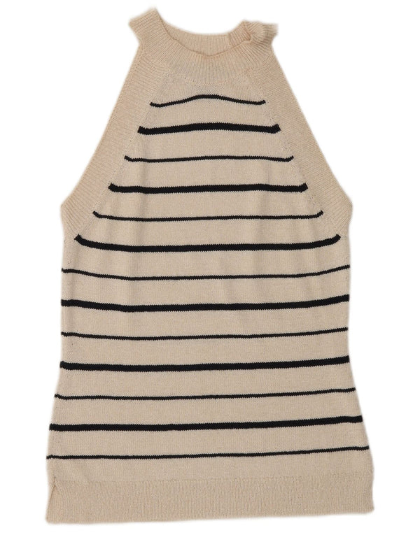 Женская майка-майка Massimo Dutti UK 6 XS Off White Striped