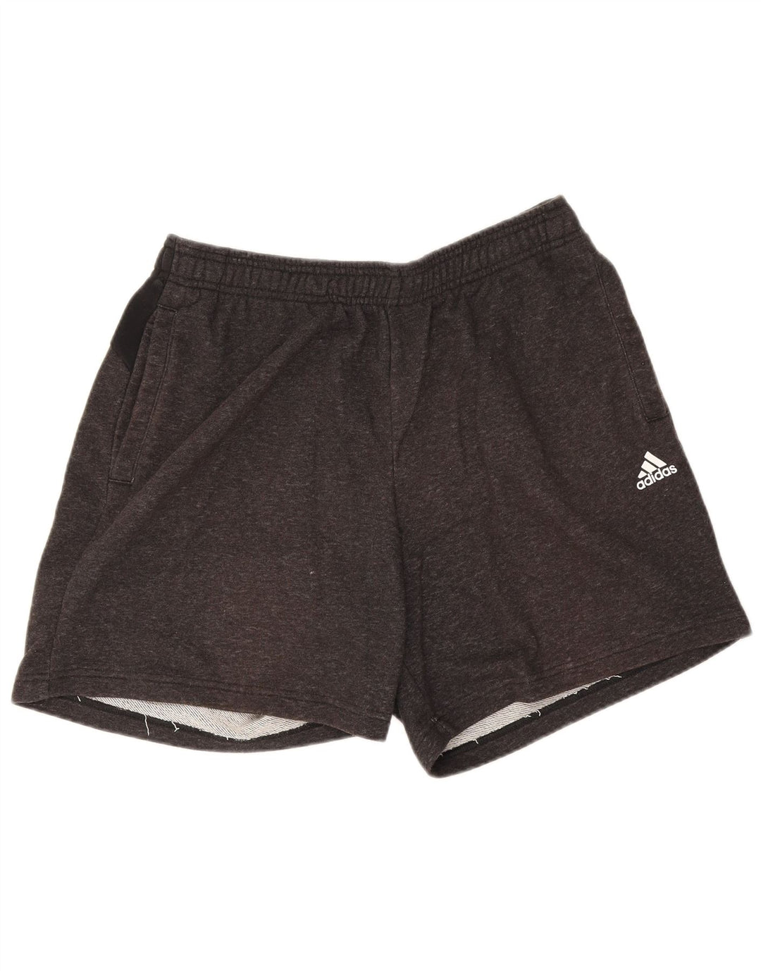 Adidas Mens Sport Shorts Large  Grey Cotton