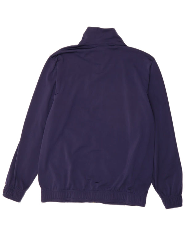 Puma Veste de Survêtement Homme Bleu Marine Moyen Polyester Colorblock