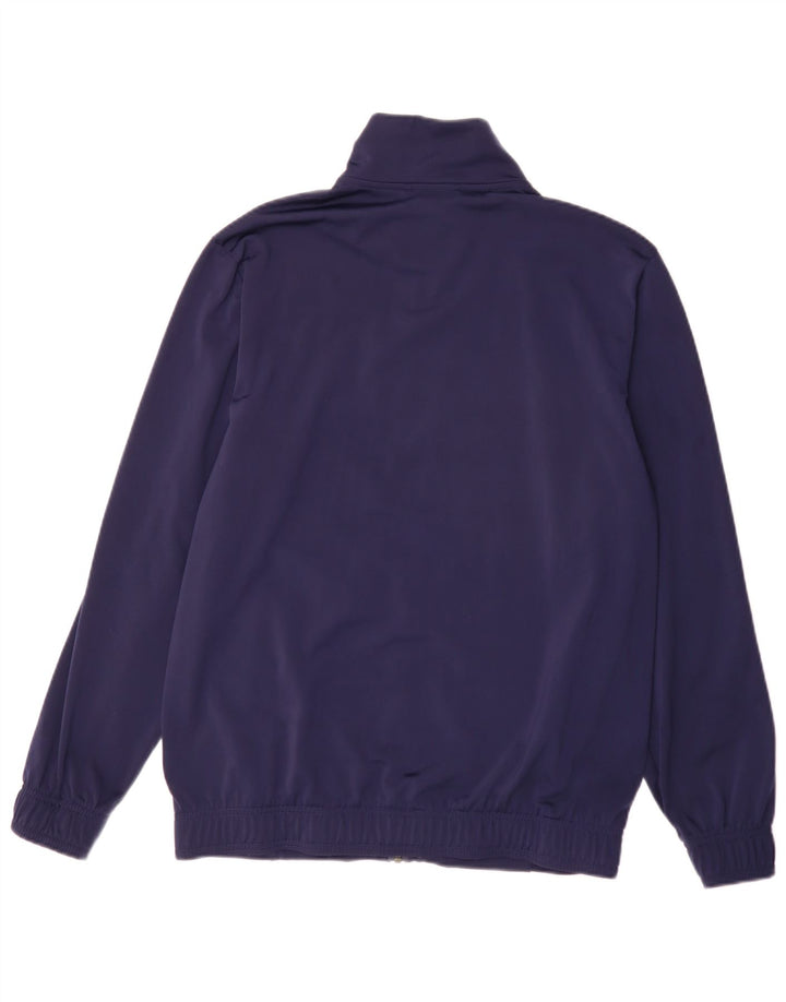 Puma Veste de Survêtement Homme Bleu Marine Moyen Polyester Colorblock