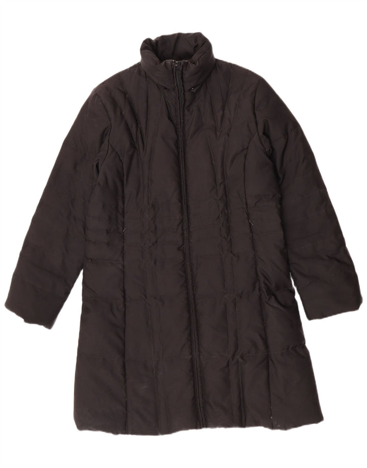 Sergio Tacchini Womens Padded Coat IT 46 Large Black