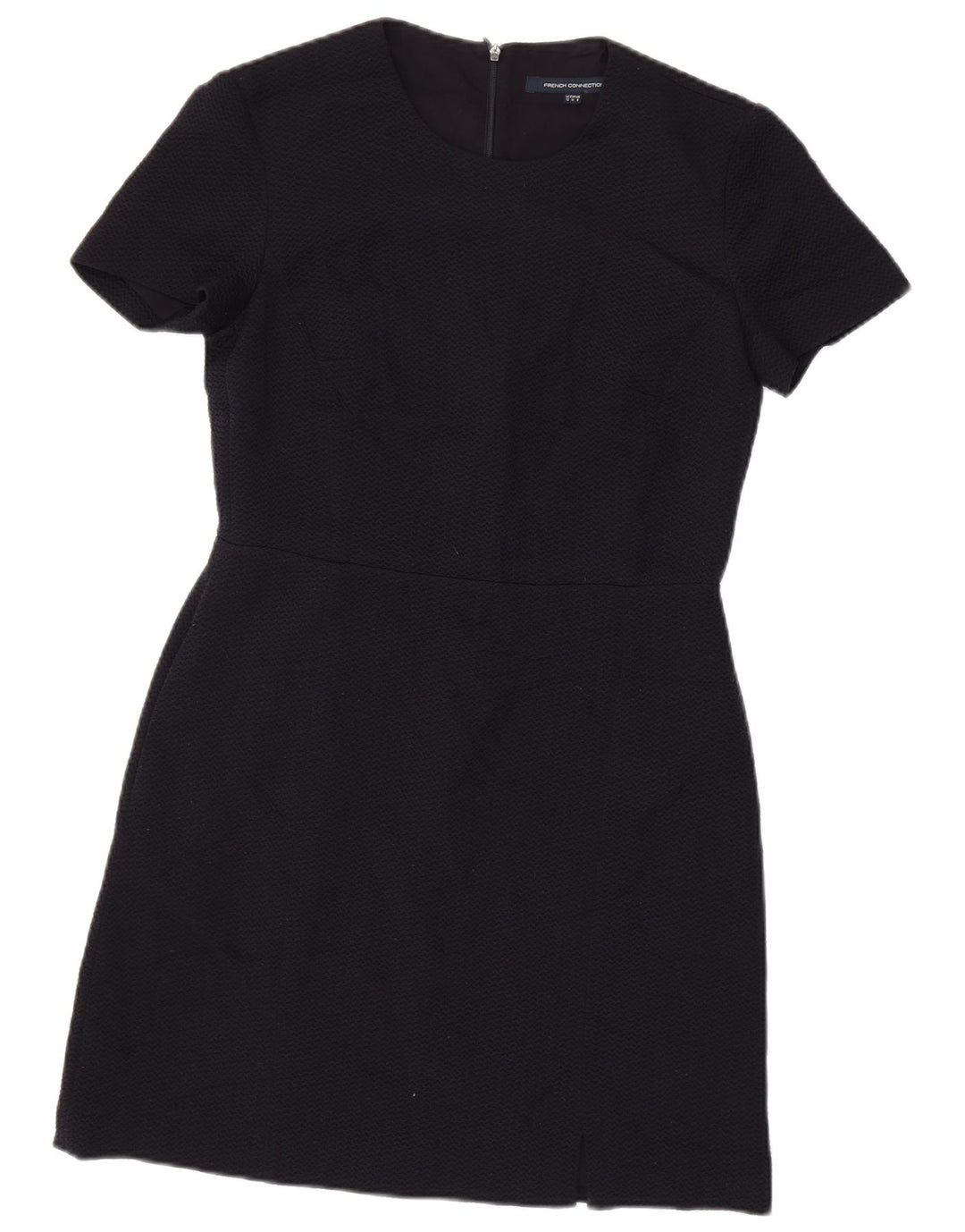 FRENCH CONNECTION Womens Sheath Dress UK 12 Medium Navy Blue Polyester