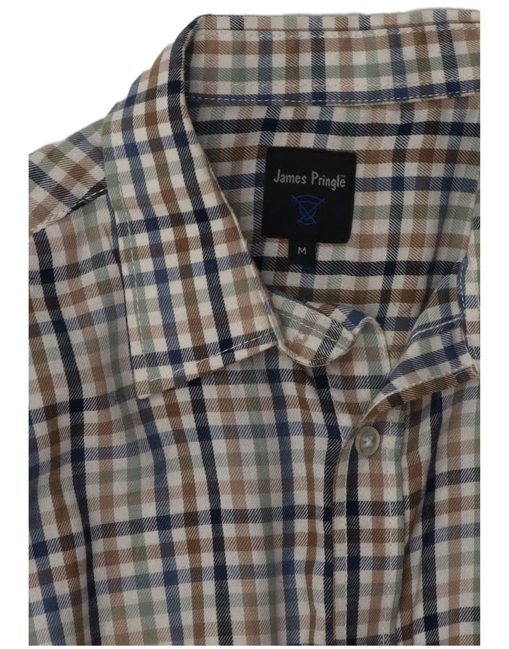 Camisa de franela para hombre James Pringle Medium Vichy multicolor