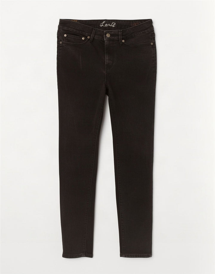 Levi's Womens Skinny Jeans W32 L32 Black Cotton