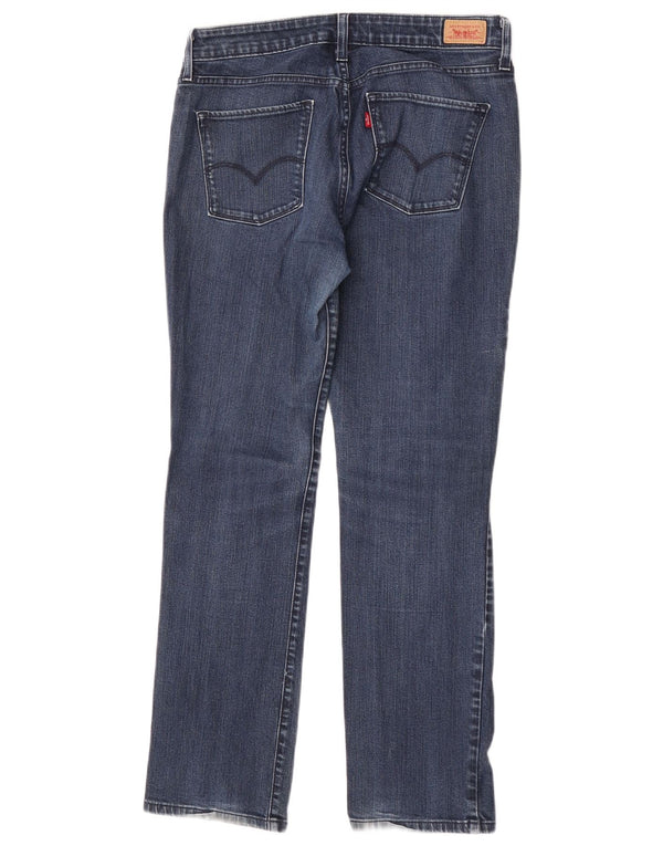 Levi's Damen 552 Mid Rise Straight Jeans US 6 Medium W28 L28 Blaue Baumwolle