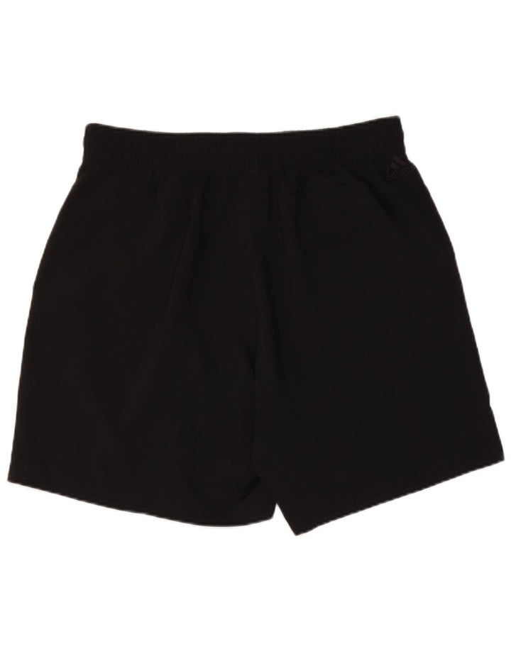Pantaloncini sportivi grafici da uomo Adidas XL poliestere nero