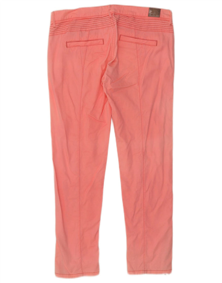 Guess Womens Slim Jeans W29 L26 Pink Lyocell